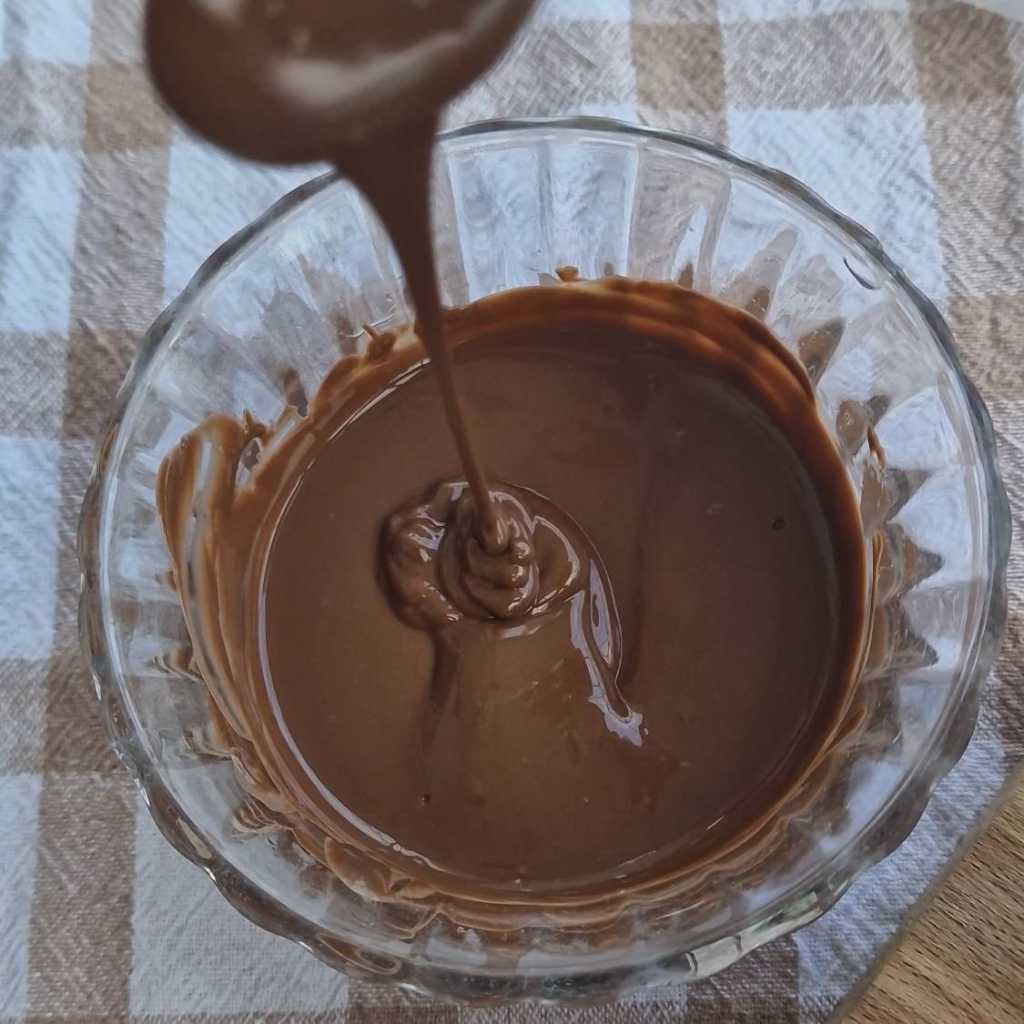 melted chocolate