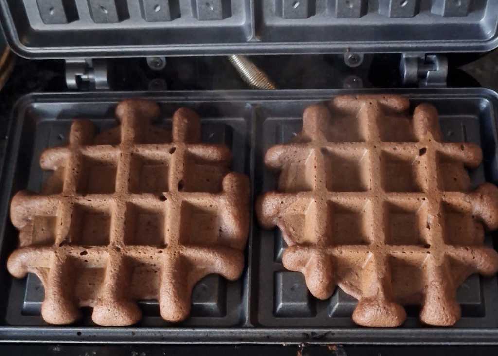 chocolate waffles gluten free
