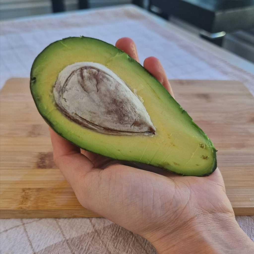 cut avocado