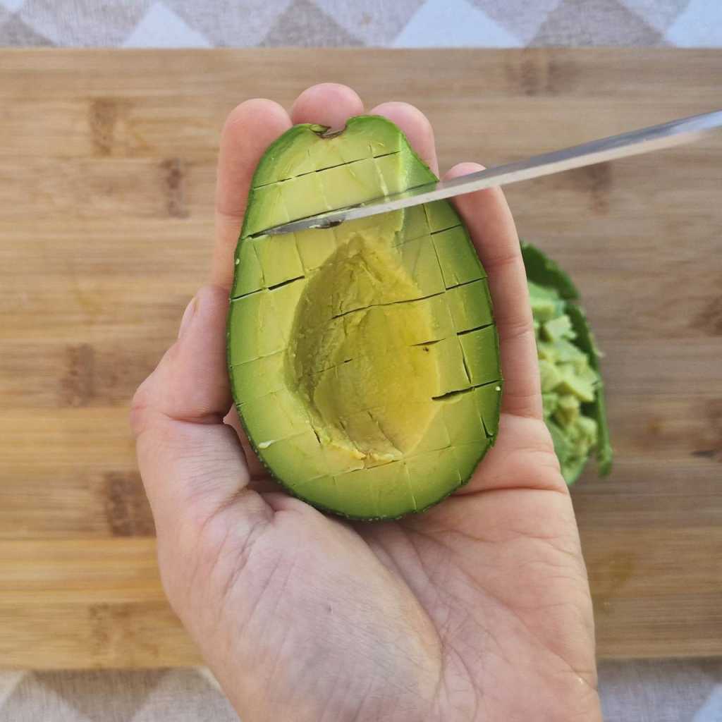 cut avocado