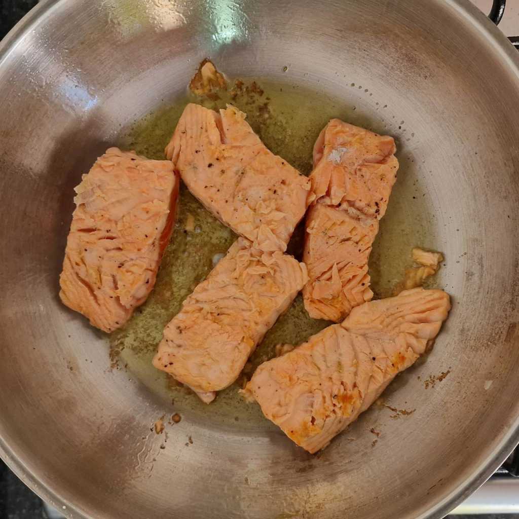 seared salmon