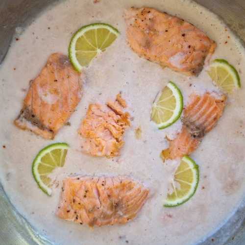 Creamy Coconut-Lime Salmon recipe