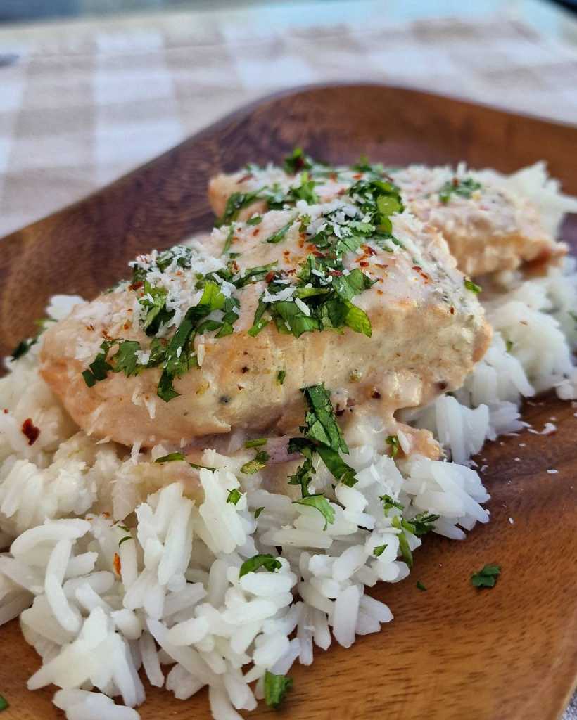 easy coconut lime salmon recipe