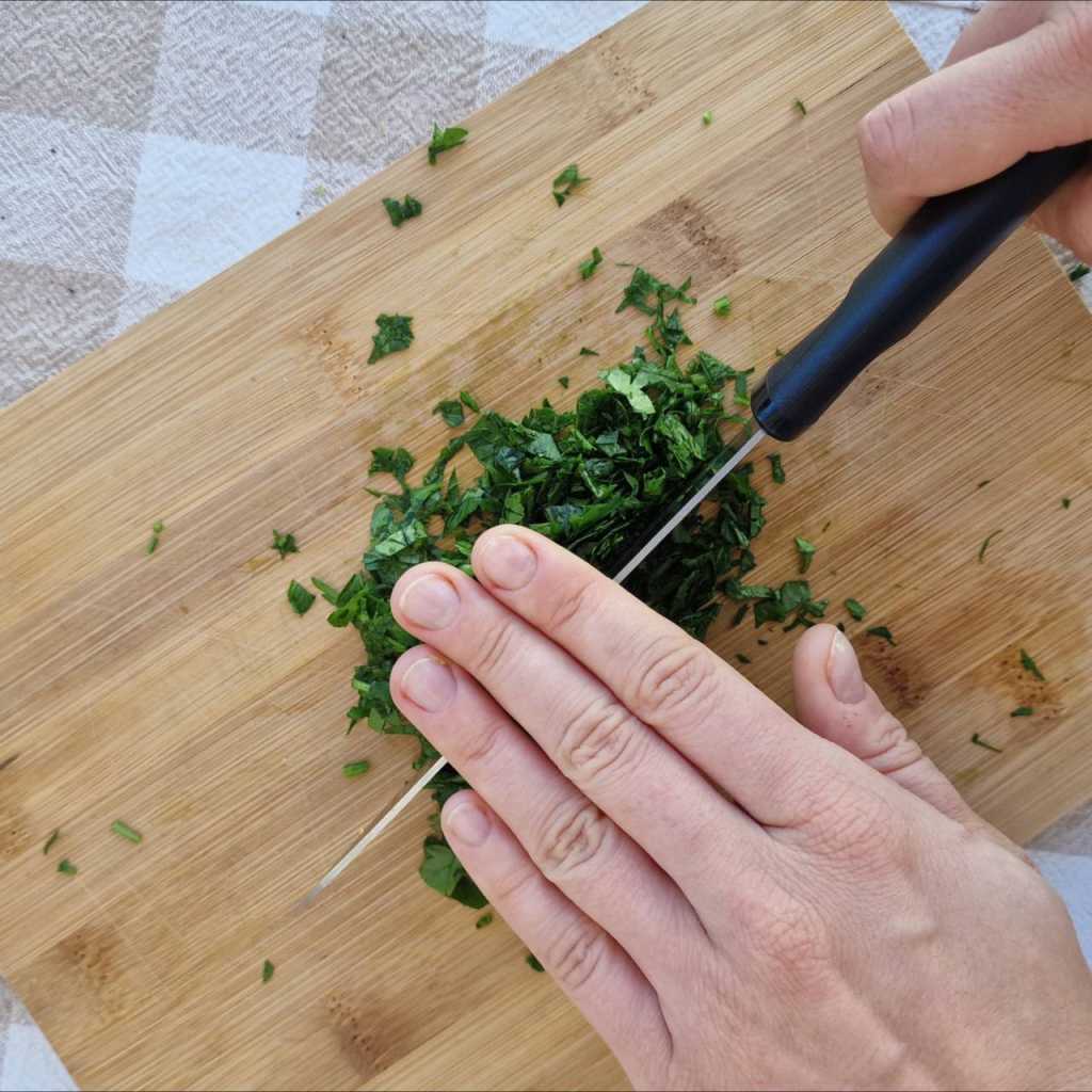 chopped parsley