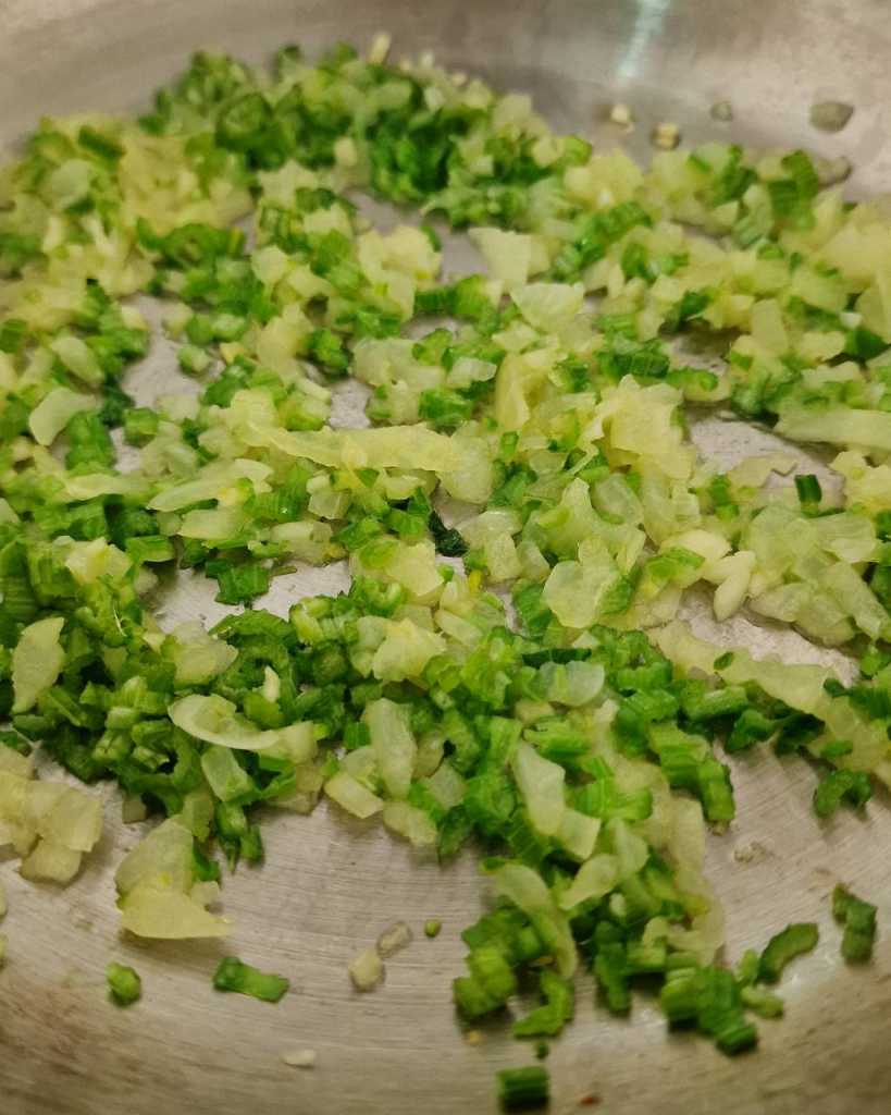 celery frying