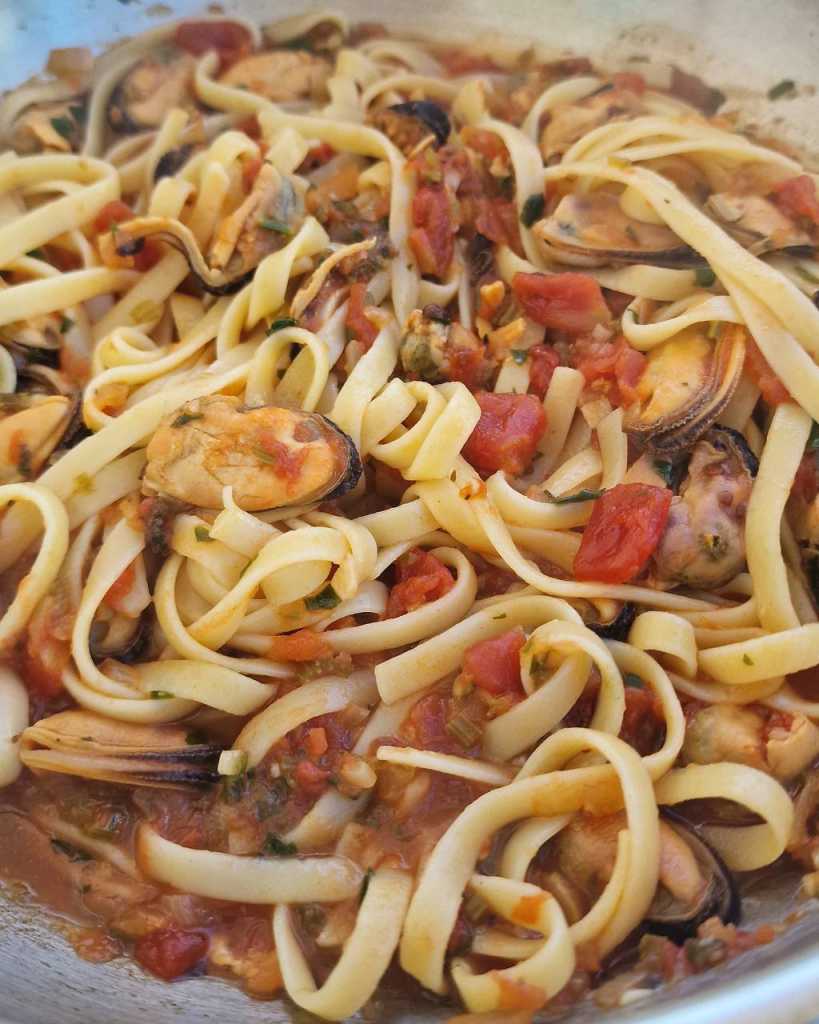 Mussels Marinara pasta recipe