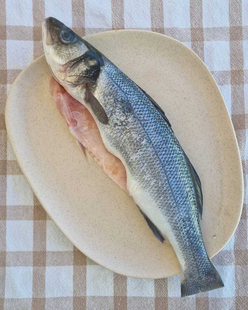 whole baked sea bass recipe