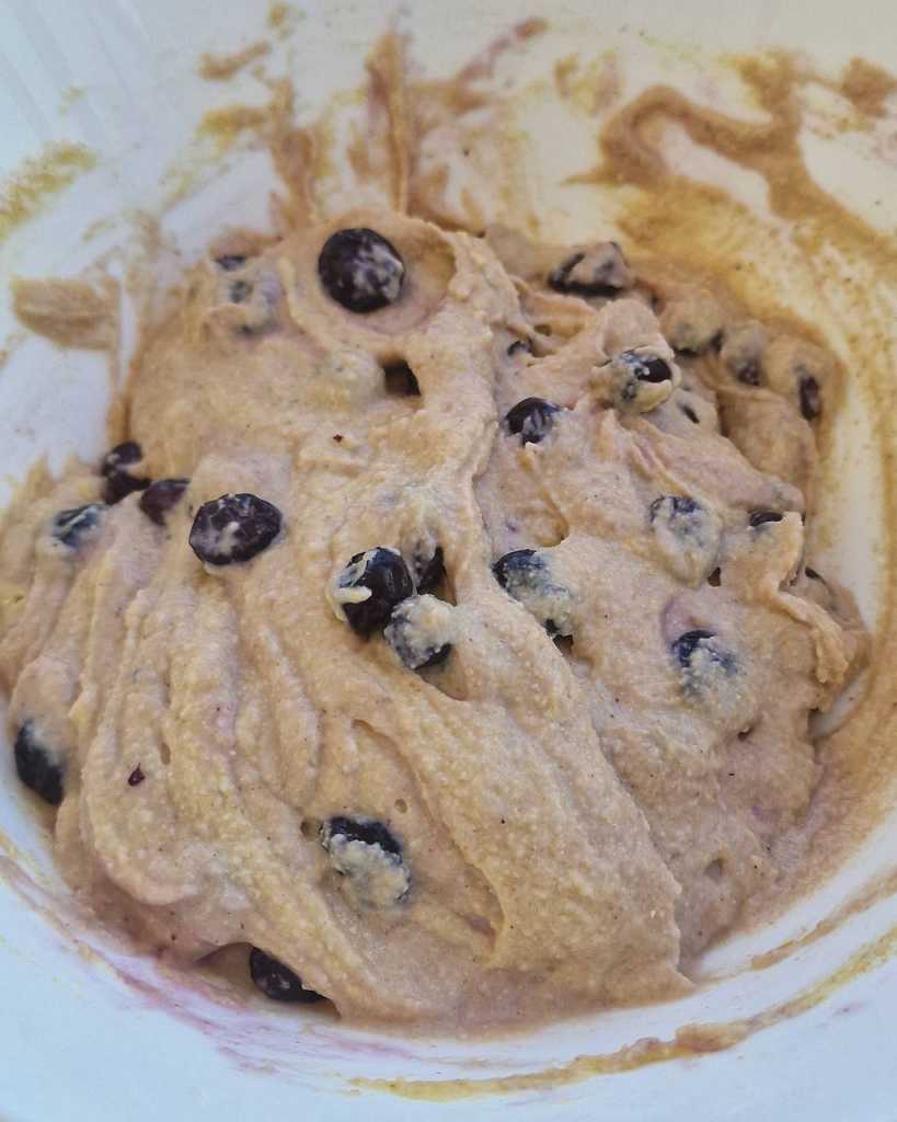 healthy blueberry lemon bread recipe batter