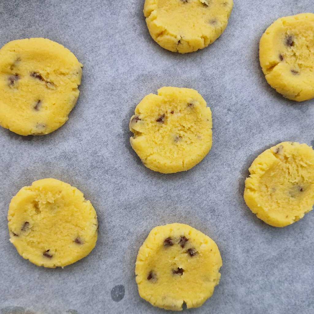 Coconut Flour Chocolate Chip Keto Cookies recipe 