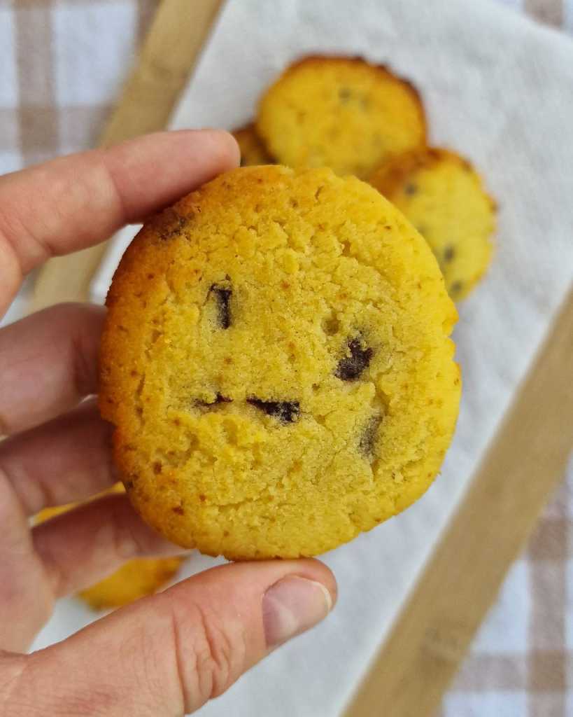 Coconut Flour Chocolate Chip Keto Cookies recipe 