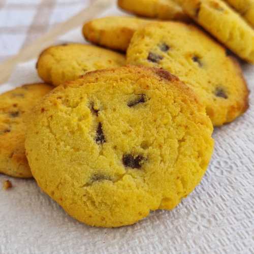 Coconut Flour Chocolate Chip Keto Cookies recipe