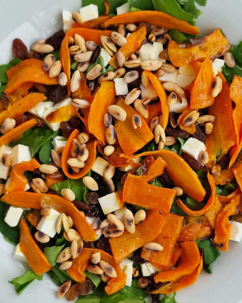 roasted carrots salad recipe