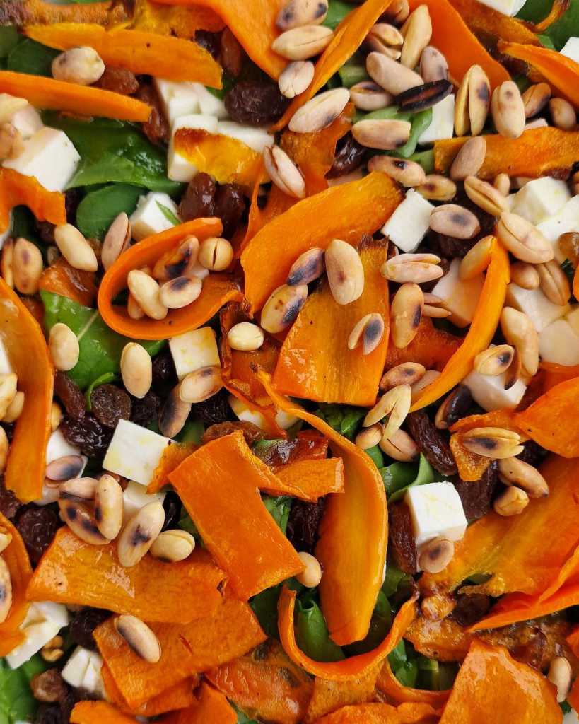 roasted carrots salad recipe