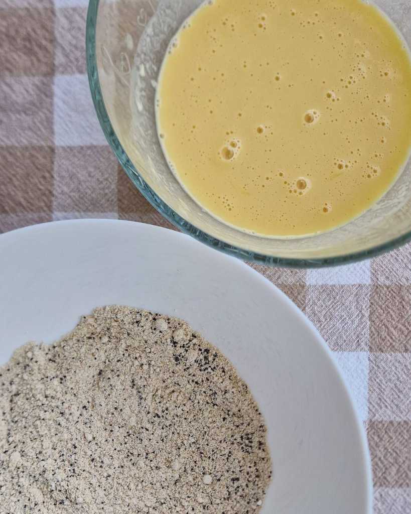 Healthy Lemon Poppy Seed Waffles recipe batter