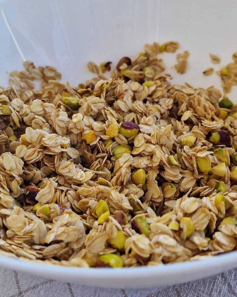 Homemade Granola with nuts recipe