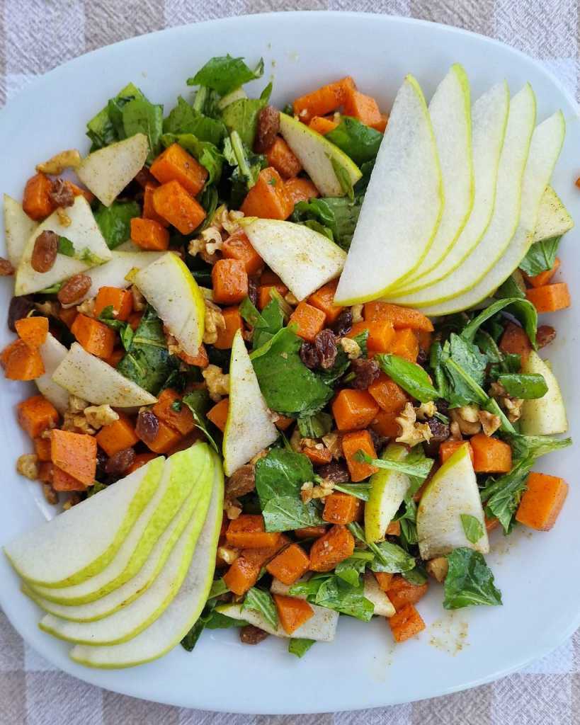 Pumpkin Pear Salad