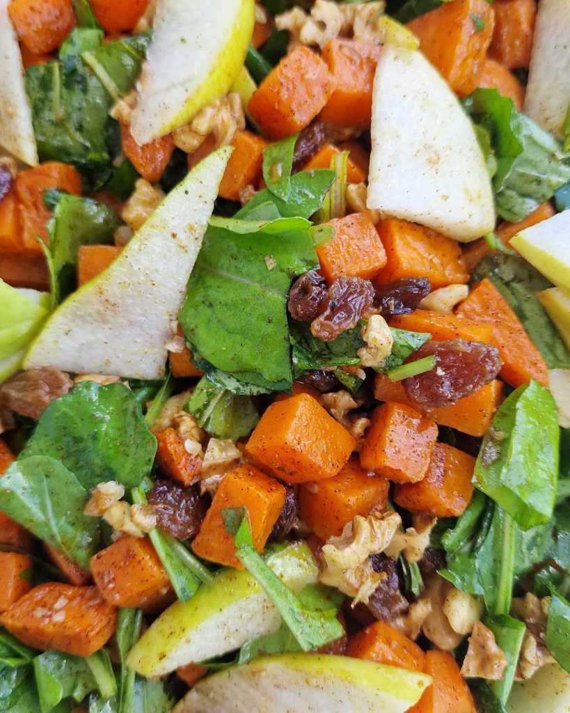 Pumpkin Pear Salad