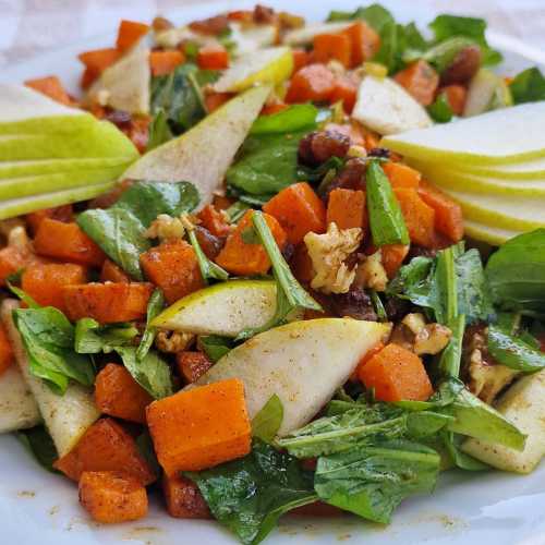 Pumpkin Pear Salad recipe