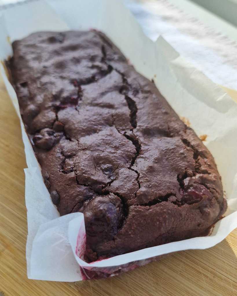 Healthy cherry brownies recipe