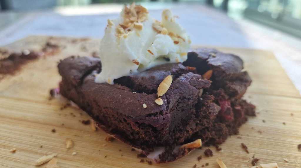 Healthy cherry brownies recipe