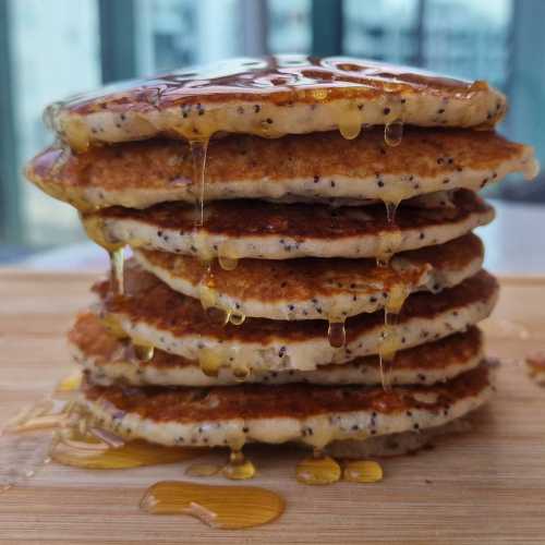 Lemon Poppy Seed Pancakes recipe