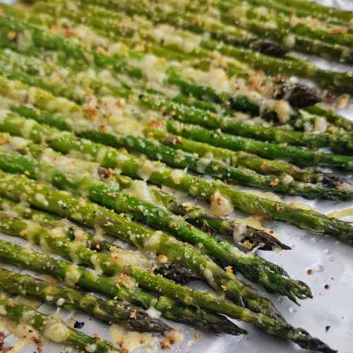 Parmesan baked Asparagus