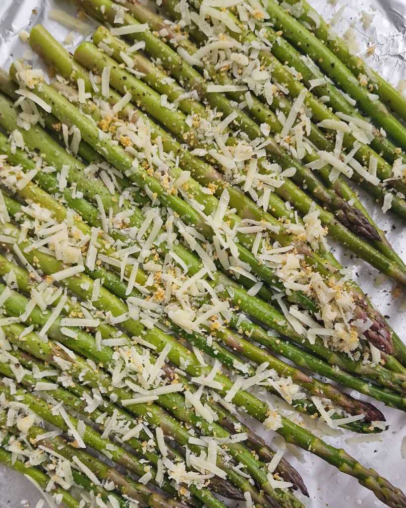 Asparagus with Parmesan