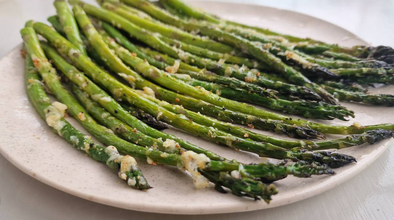 Parmesan Baked Asparagus recipe