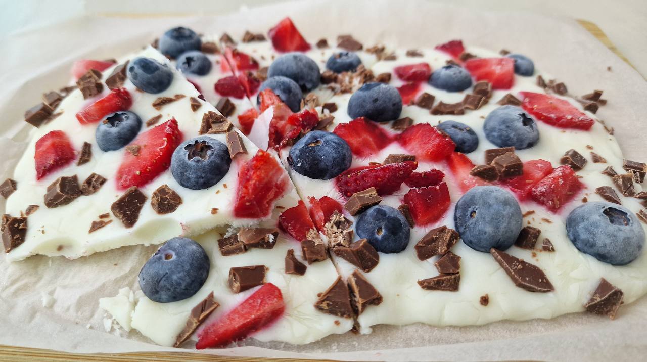 Frozen Yogurt Bark recipe