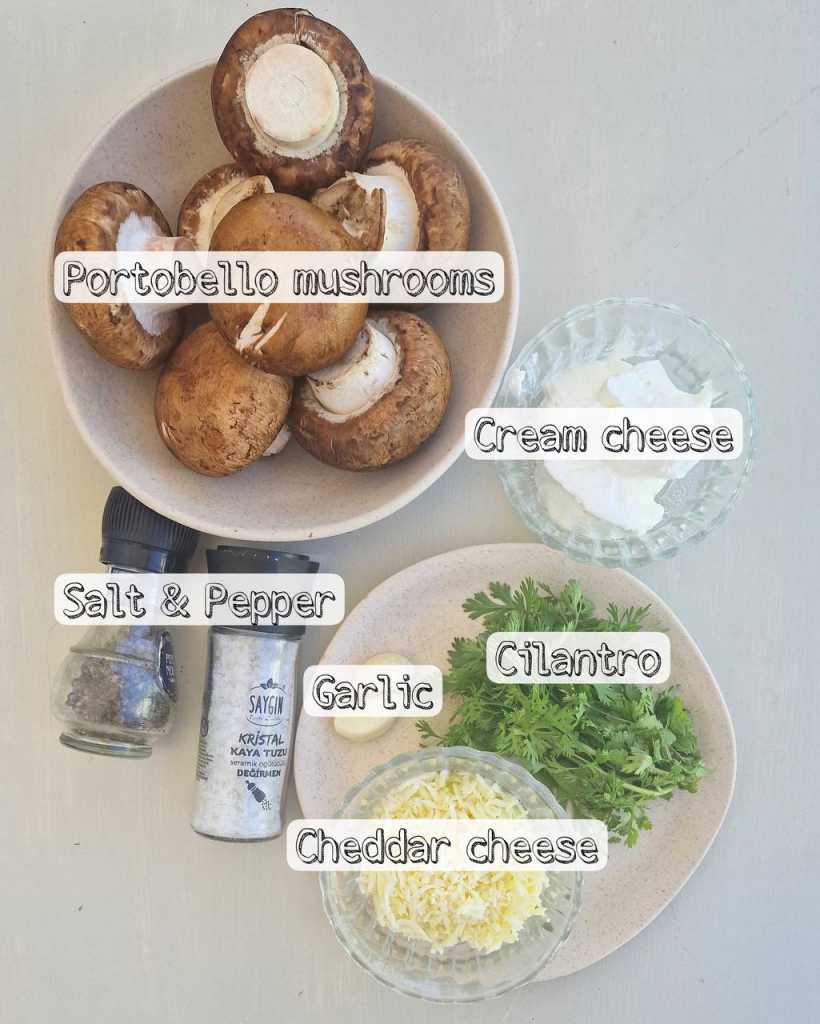 stuffed mushrooms ingredients