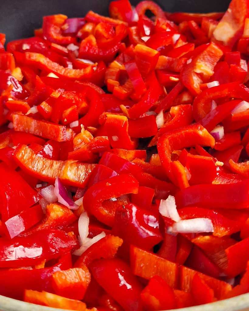 bell peppers for vegetarian quesadilla