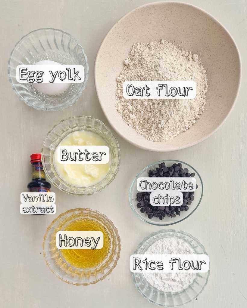 chocolate chip cookies ingredients