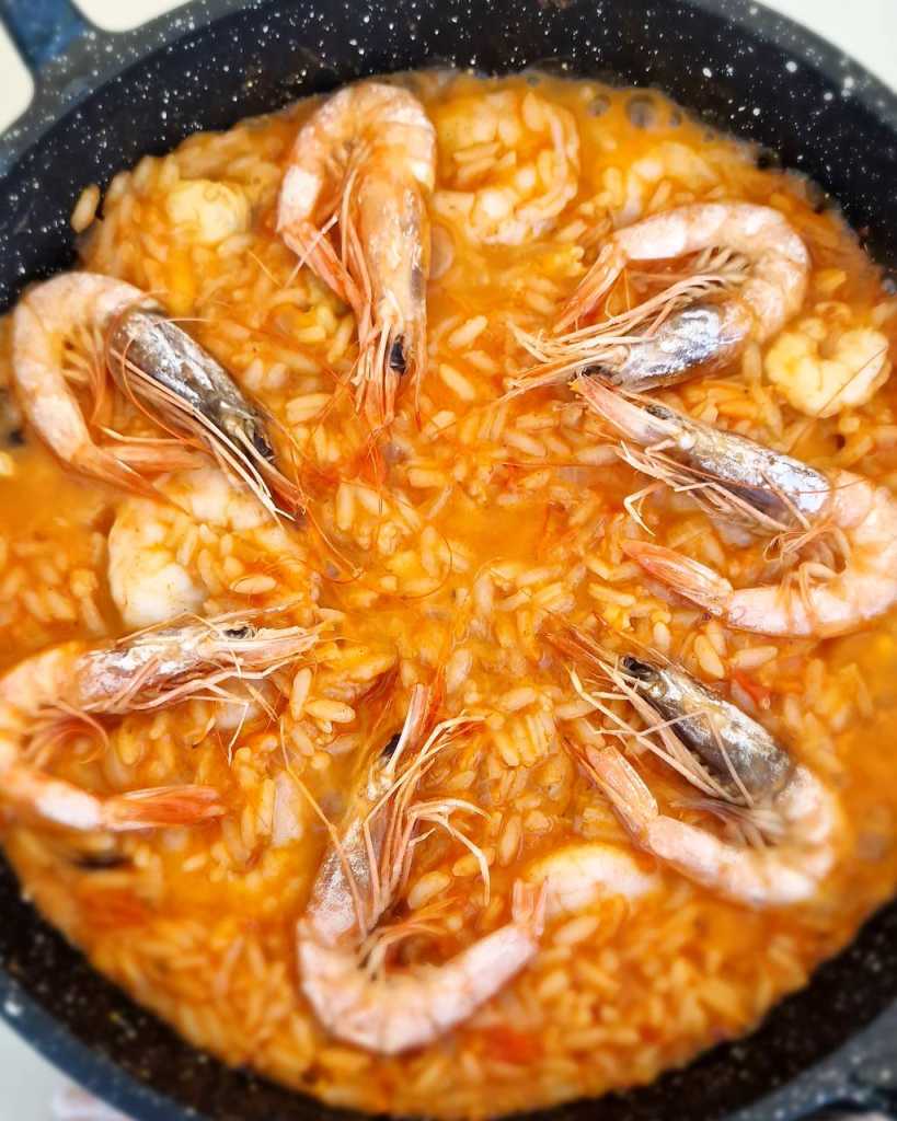 seafood paella recipe with shrimp