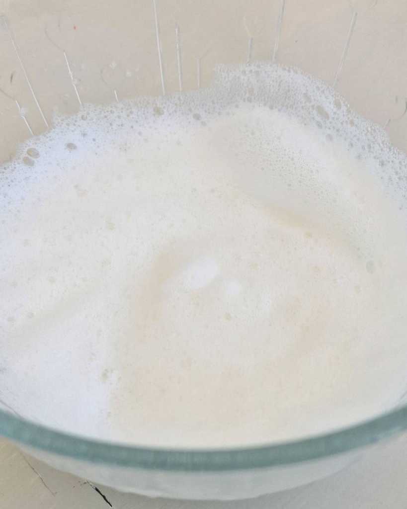 whipped egg whites