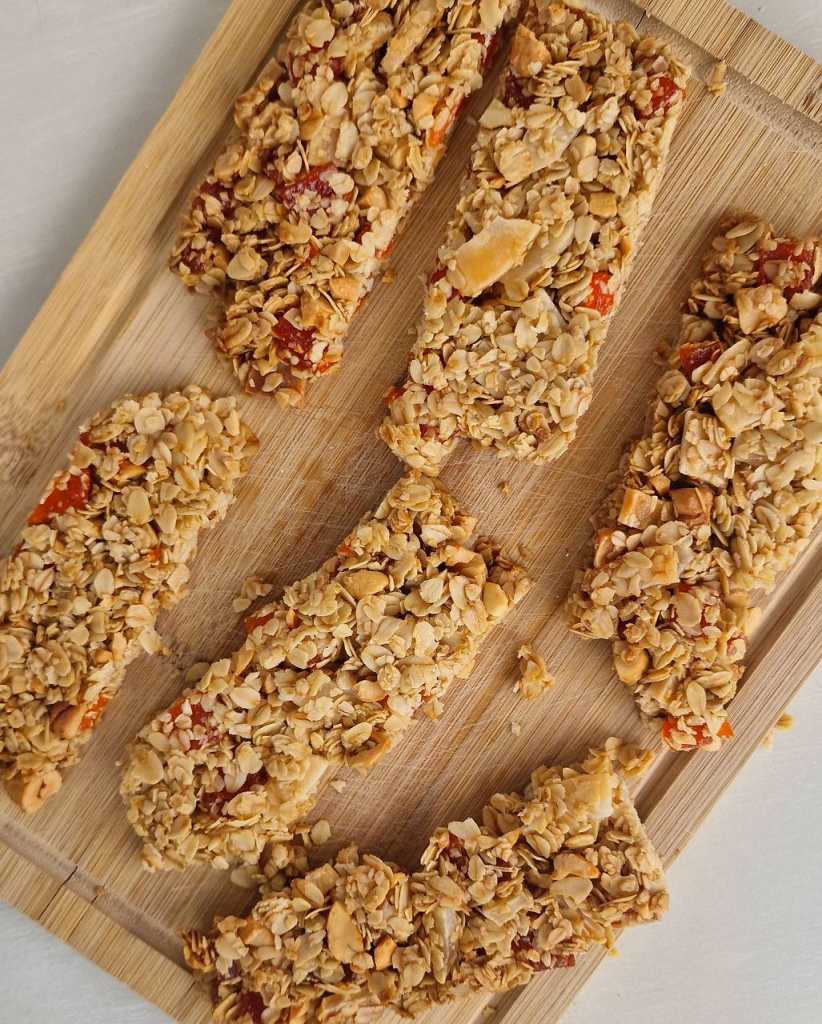 Tropical Granola Bars recipe