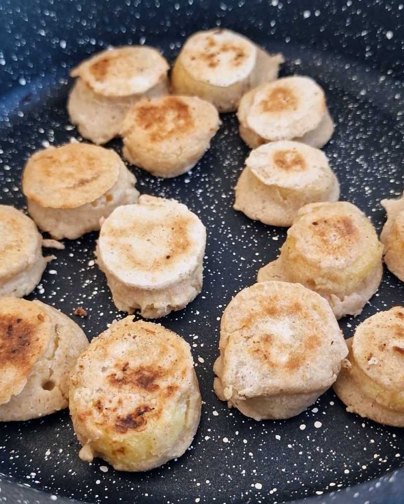 baked Mini Banana Pancake Bites