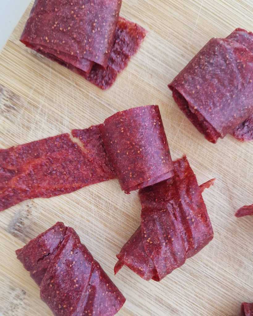 strawberry fruit leather