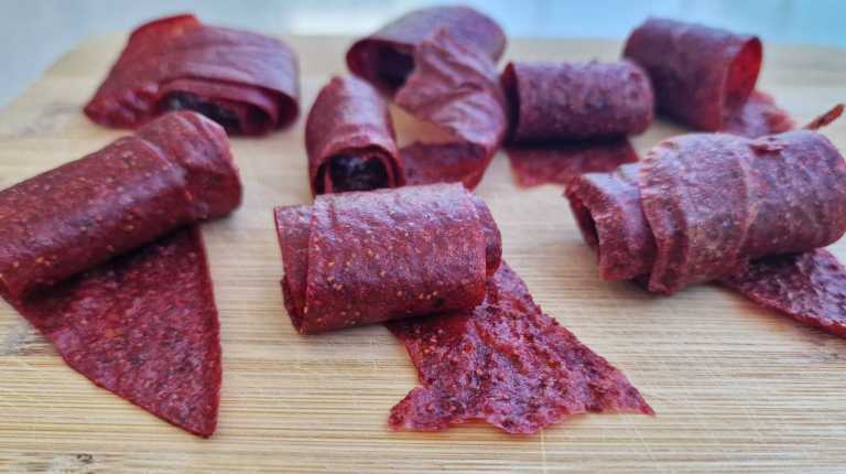 strawberry fruit leather recipe