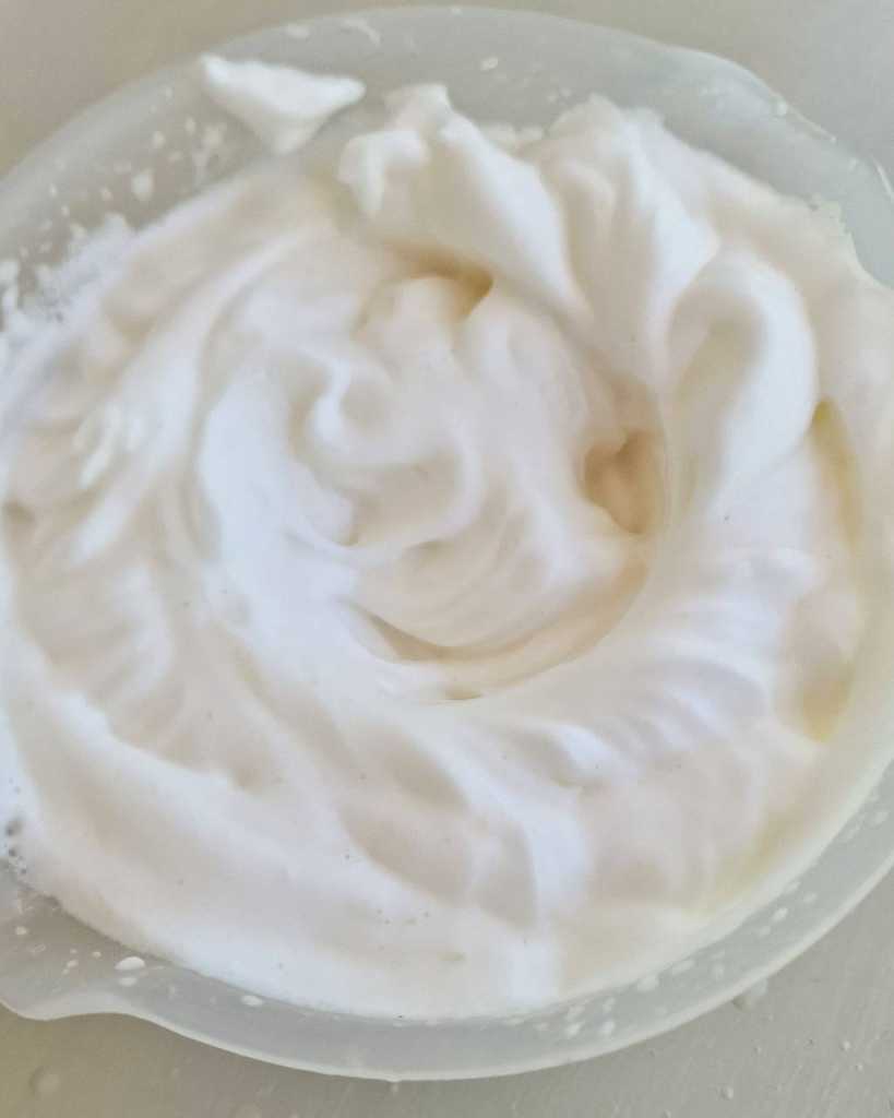 whipped aquafaba