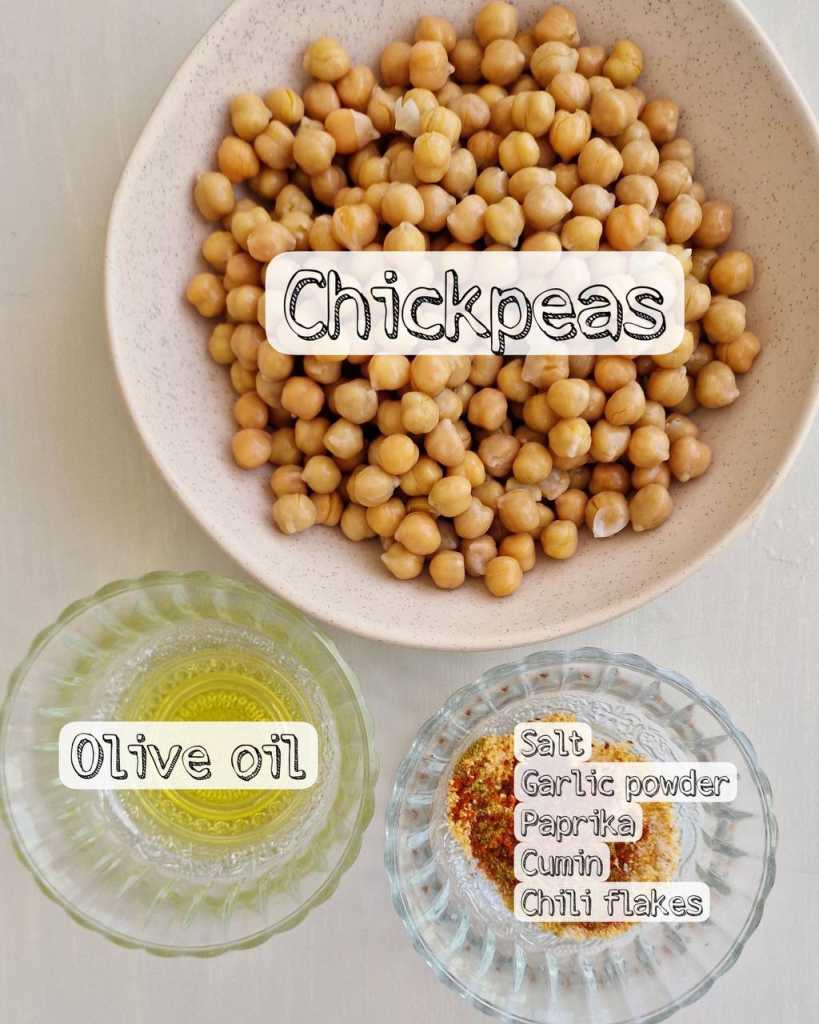 roasted chickpeas ingredients