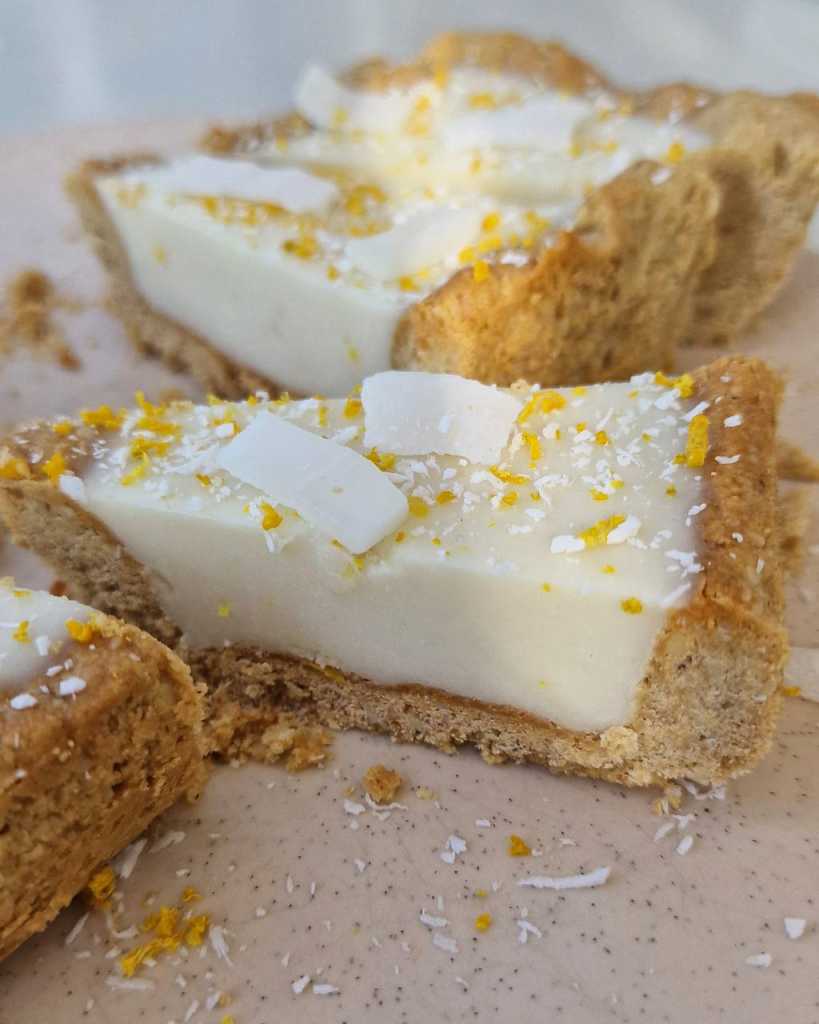 Vegan Lemon Coconut Tart recipe