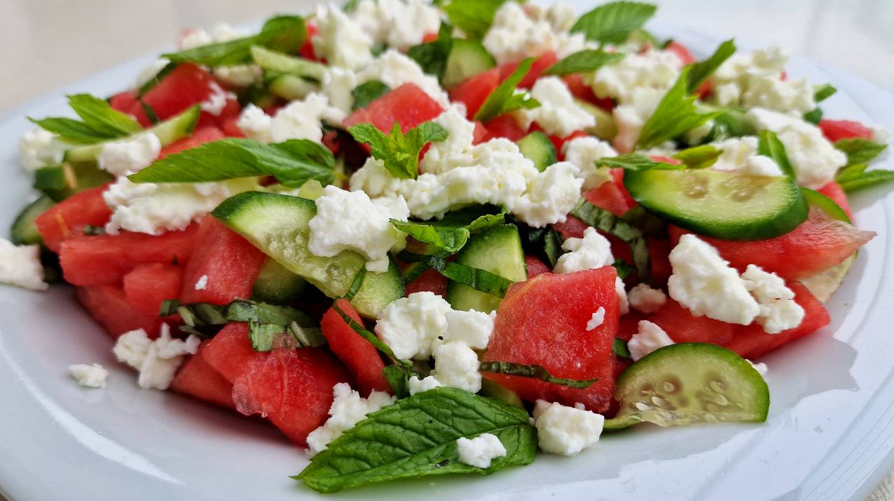 Watermelon Feta Salad recipe