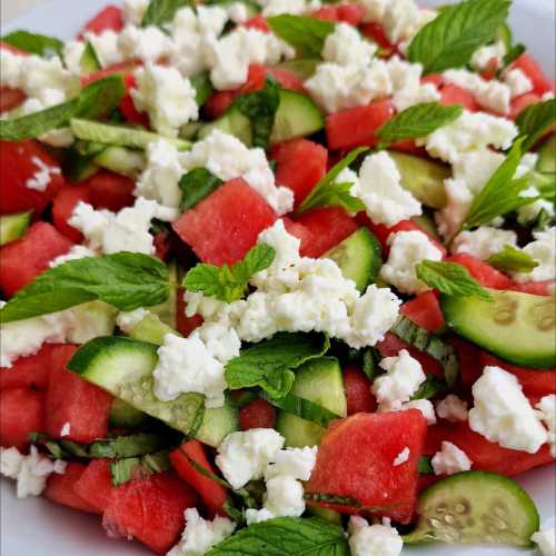 watermelon feta salad recipe