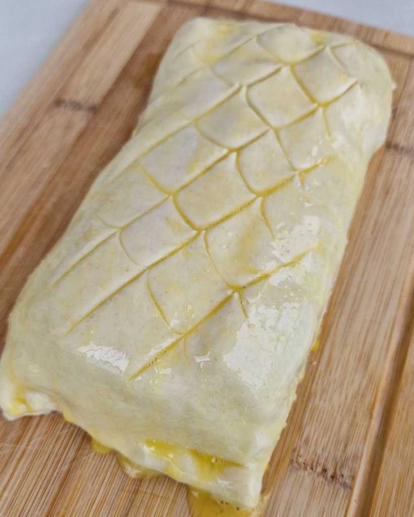 salmon in puff pastry