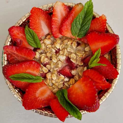 strawberry baked oats recipe