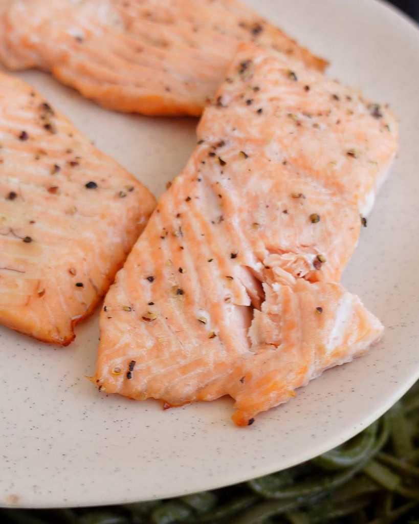 roasted salmon