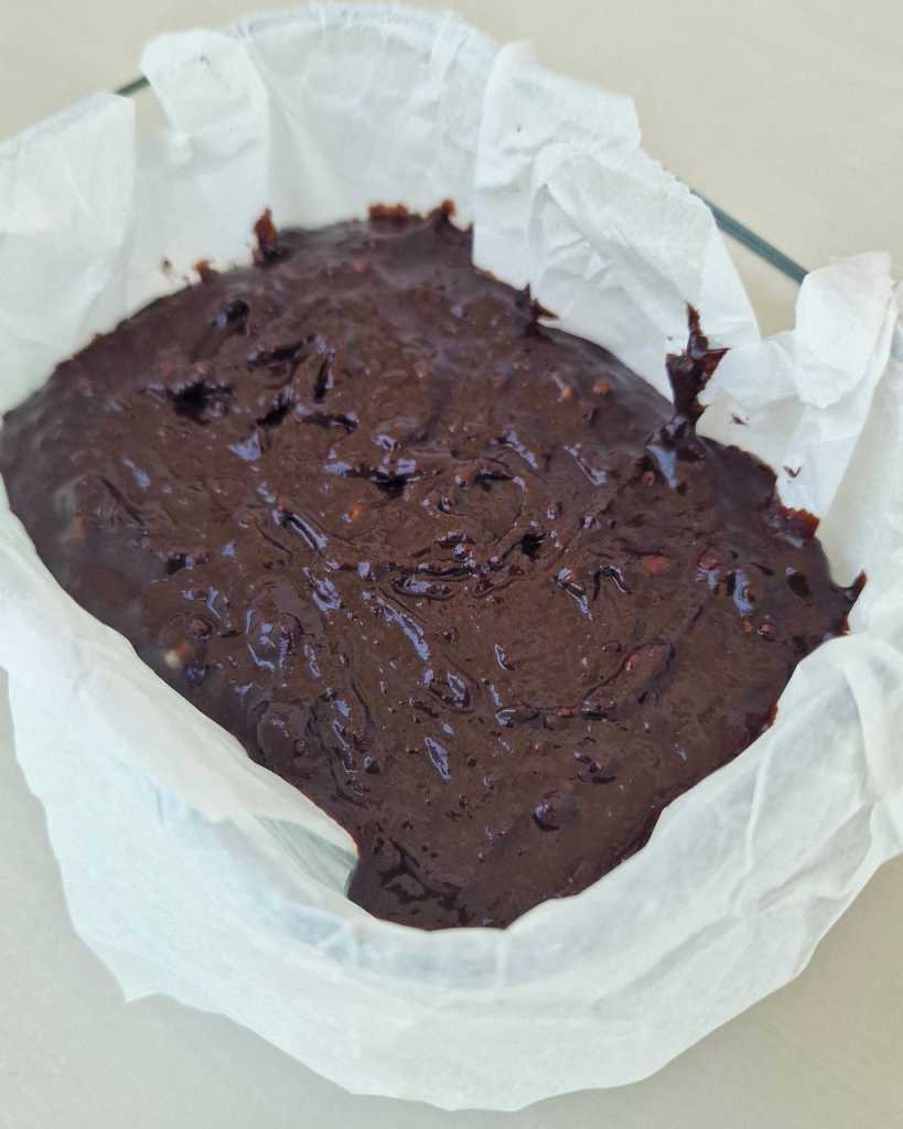 Brownies batter