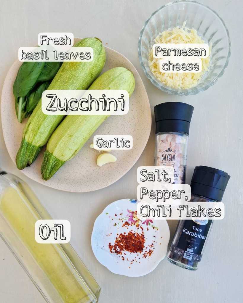 Zucchini Noodles (Zoodles) ingredients