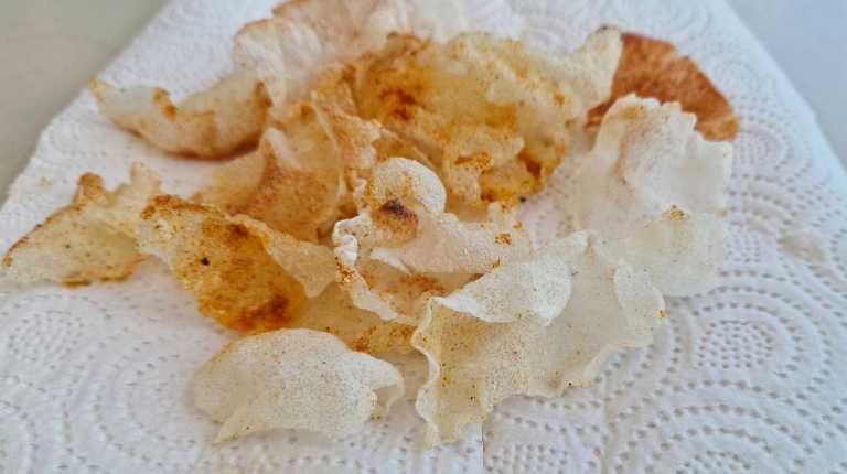 Rice Paper Chips recipe