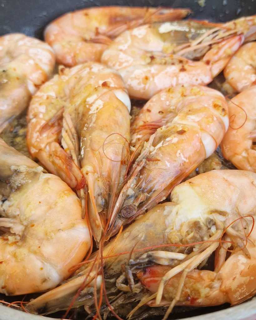 Garlic Butter Prawns